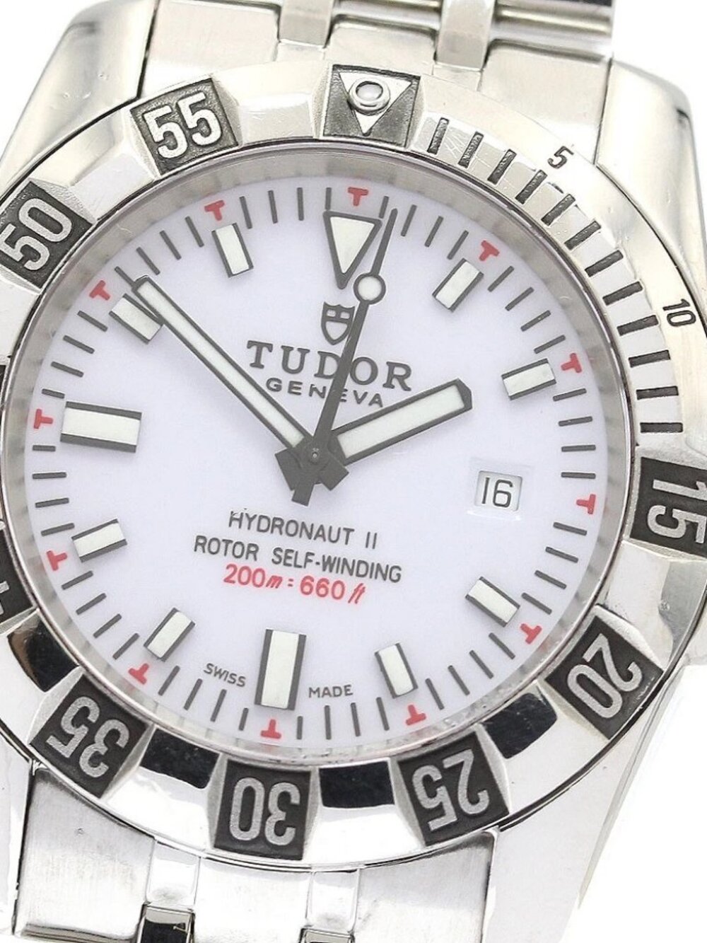TUDOR Hydro Note II 24030 Date White Dial Automatic Ladies Watch_918537